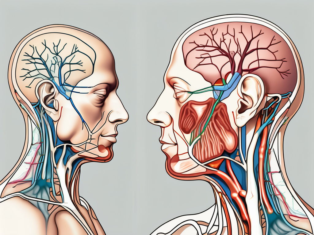 The human head and neck