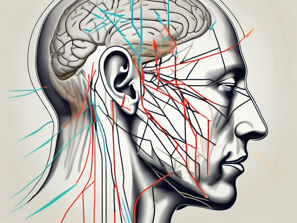 The human head in profile