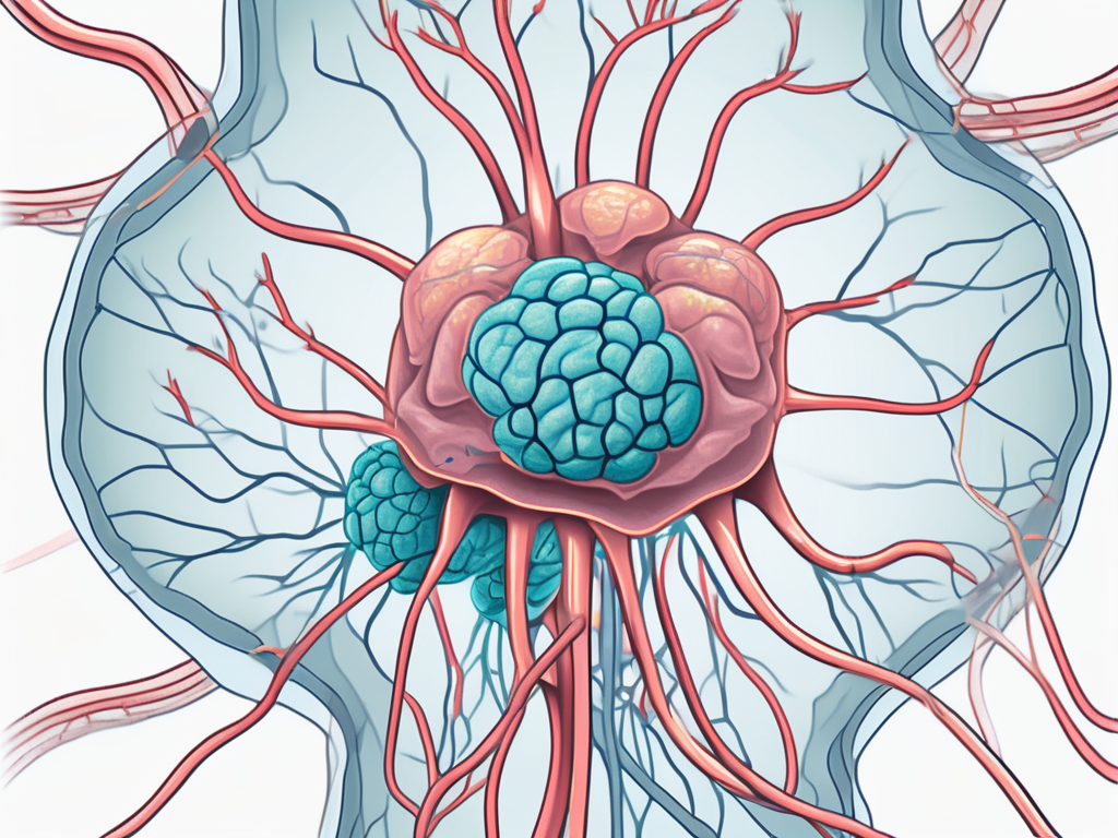 The herpes virus traveling along a nerve pathway towards the auricular nerve