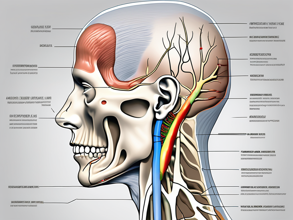 The anatomical structure of the greater auricular nerve in relation to the human neck and jaw