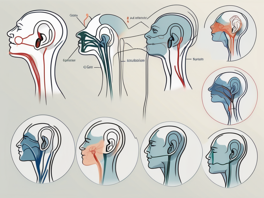 An ear showing the auricular nerve