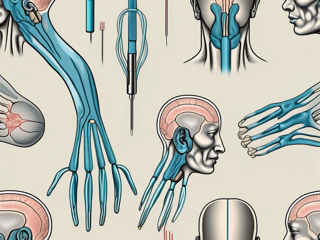 The greater auricular nerve and a neuroma