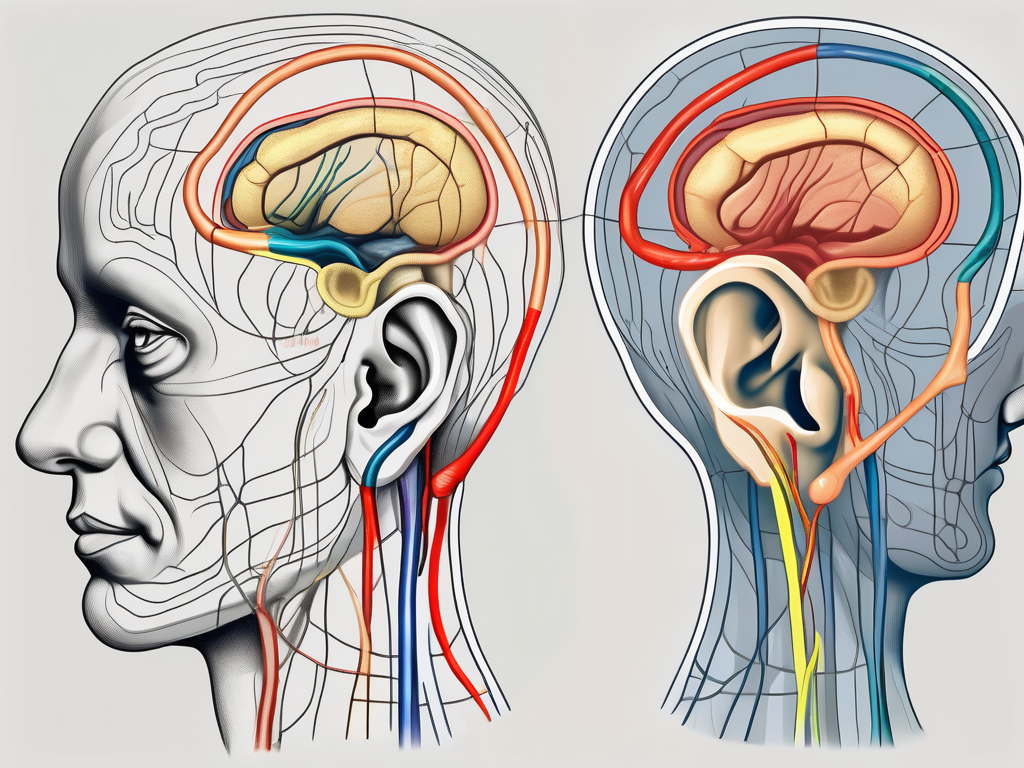 The human ear and surrounding areas